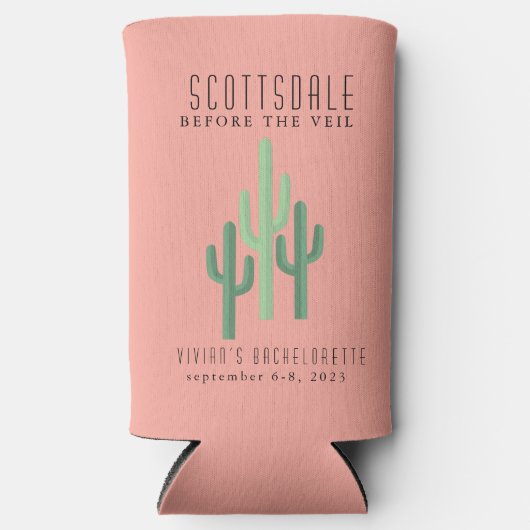 Desert Cactus Scottsdale Bachelorette Koelbox (Voorkant)
