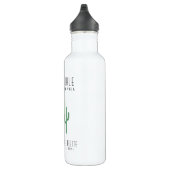 Desert Cactus Scottsdale Bachelorette Waterfles (Rechts)