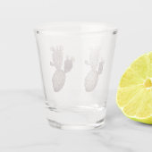 Desert Cactus Shot Glas (Achterkant)