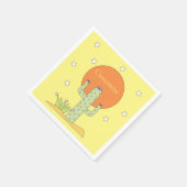 Desert Cactus Sun Thunder_Cove Servet (Hoek)