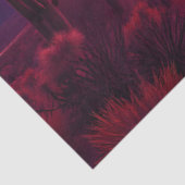 Desert Cactus Sunset Lightning Dramatic Southwest Tissuepapier (Detail)