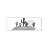 Desert Cactus Sunset Thunder_Cove Rubberstempel (Gestempeld)