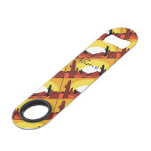 Desert Cactus Sunset Thunder_Cove Speed Flessenopener (Achterkant Gekanteld)
