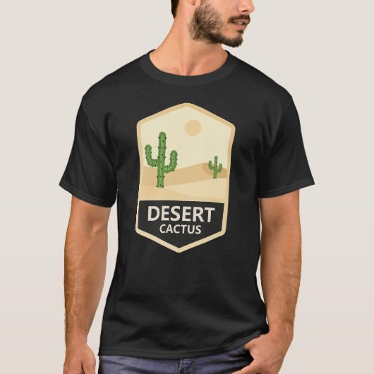 Desert Cactus T-shirt (Voorkant)
