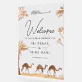 Desert Camel Muslim Wedding Welcome (Angle)