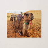 Desert Camels Jigsaw Puzzle (Horizontal)