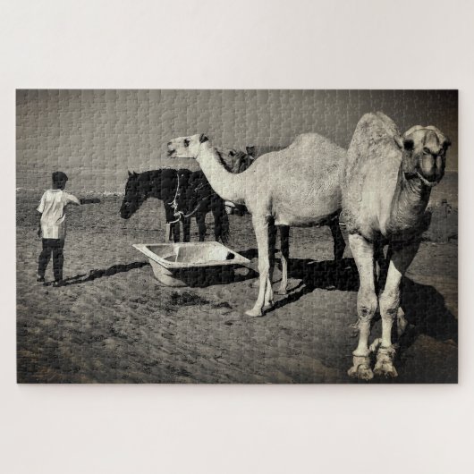 Desert Camels Legpuzzel (Horizontaal)