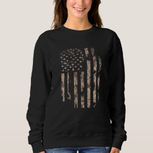 Desert Camo American Flag Trui