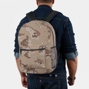 Desert Camo Bedrukte Rugzak