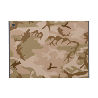 Desert Camo - Bruin Camouflage iPad Mini Hoesje