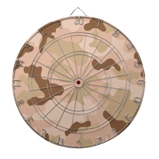 Desert Camo Dartbord (Voorkant)