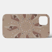 Desert Camo kaleidoscoop Case-Mate iPhone Case (Achterkant (horizontaal))