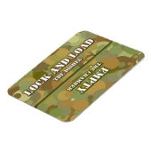 Desert Camo Lock in Load Dishwasher Magneet (Linkerzijde)
