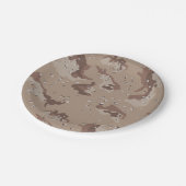 Desert Camo Papieren Bordje (Gekanteld)