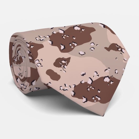 Desert Camo Stropdassen (Opgerold)