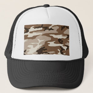 Desert camoflauge trucker pet