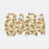 Desert camouflage bedankdoosjes (Uitgevouwen)