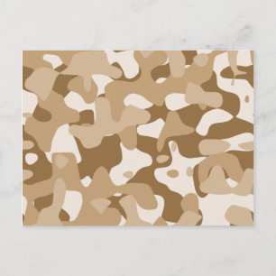 Desert Camouflage Briefkaart