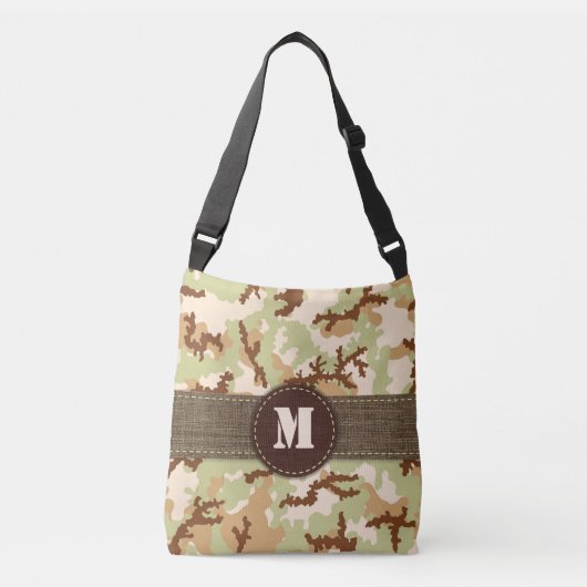 Desert camouflage crossbody tas (Voorkant)
