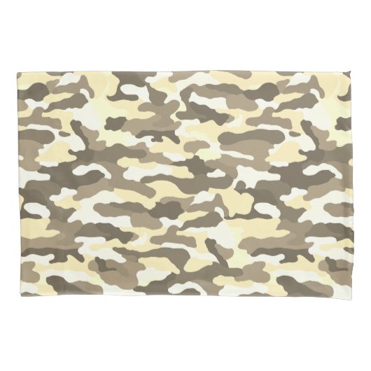 Desert Camouflage Kussensloop (Voorkant-Links)
