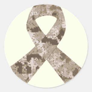 Desert Camouflage lint Sticker