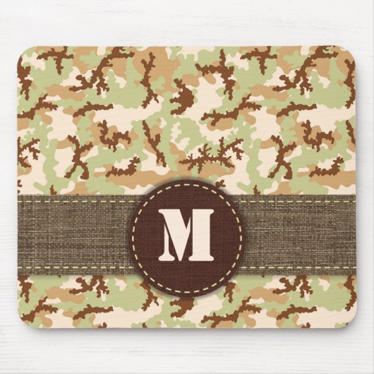 Desert camouflage muismat (Voorkant)