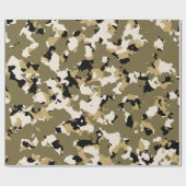 Desert Camouflage Pattern Cadeaupapier (Vlak)