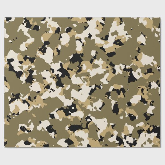 Desert Camouflage Pattern Cadeaupapier (Vlak)