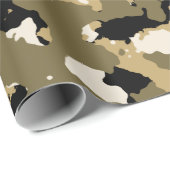 Desert Camouflage Pattern Cadeaupapier (Rol Hoek)