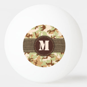 Desert camouflage pingpongballen