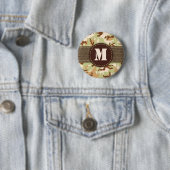 Desert camouflage ronde button 5,7 cm (In situ)