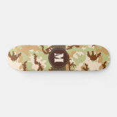 Desert camouflage skateboard (Horizontaal)