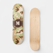 Desert camouflage skateboard (Voorkant)