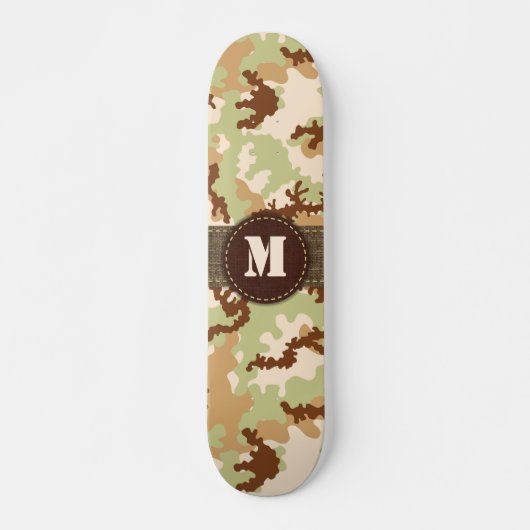 Desert camouflage skateboard (Voorkant)