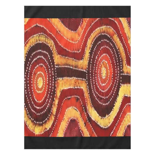 Desert Camps Tafelkleed (Voorkant)