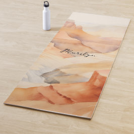 Desert Canyon Waterverf Yogamat