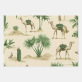 "Desert Caravan Gift Wrap" Inpakpapier Vel (Voorkant 2)