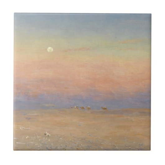 Desert Caravan Tegeltje (Voorkant)