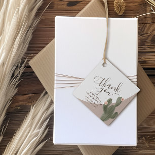 Desert Chic Baby shower Bedankjes Labels