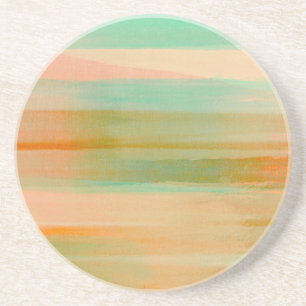 Desert Colors Southwest Sunset Aqua Sinaasappel Zandsteen Onderzetter
