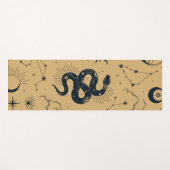 Desert Cosmic- Sun and Moon -Astronomy Witch Yogamat (Voorkant (horizontaal))