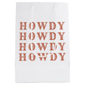 Desert Cowgirl Last Rodeo Medium Cadeauzakje (Achterkant)