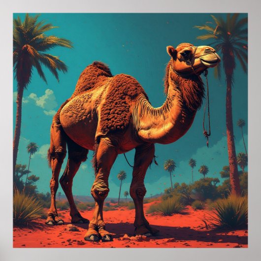 Désert d'Arabie pittoresque pour décoration intéri (Devant)