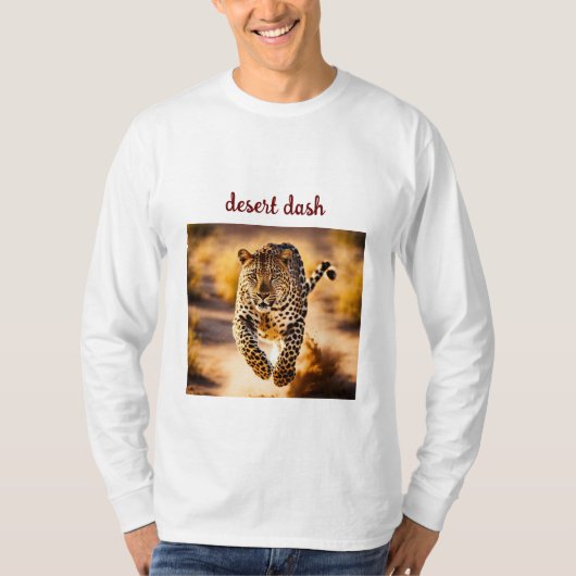 Desert Dash Mannen T-shirt (Voorkant)
