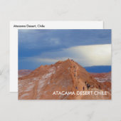 Désert d'Atacama, Chili Carte postale (Devant / Derrière)