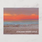 Désert d'Atacama, Chili Carte postale (Devant)