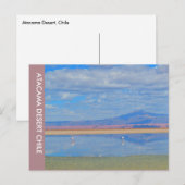 Désert d'Atacama, Chili Carte postale (Devant / Derrière)