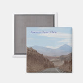 Désert d'Atacama, Chili Magnet (Recto/Verso)