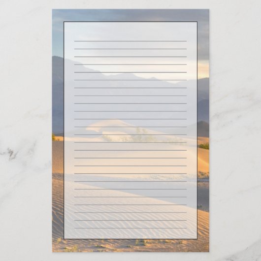 Desert Dawn Briefpapier (Voorkant)