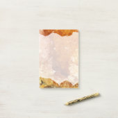 Desert Dawn Crystals Lijst Post-it® Notes (Op bureau)